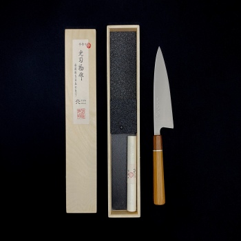 牛刀 (Gyuto-Shirogami )220mm